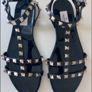 Valentino Rockstud Jelly Gladiators